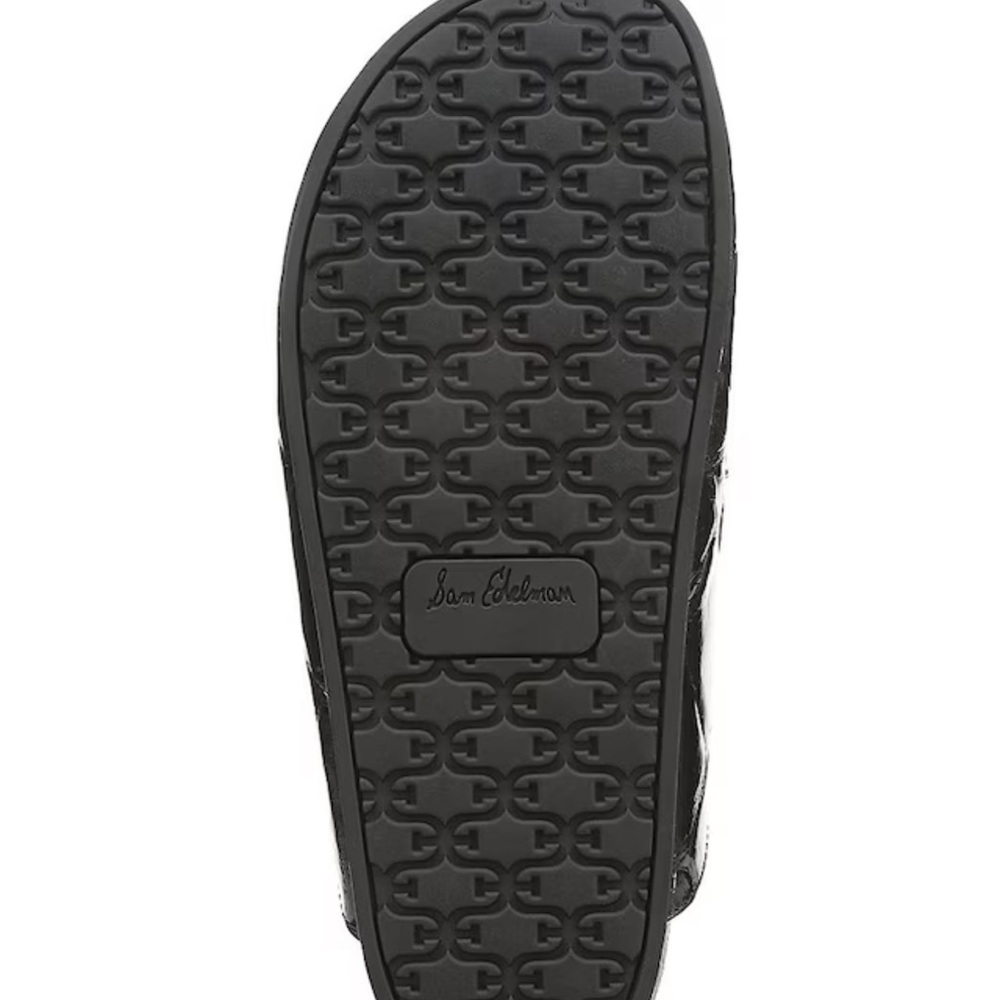 Sam Edelman Women’s Black Tassel Crocodile Leather Mules Loafers - Picture 5 of 13